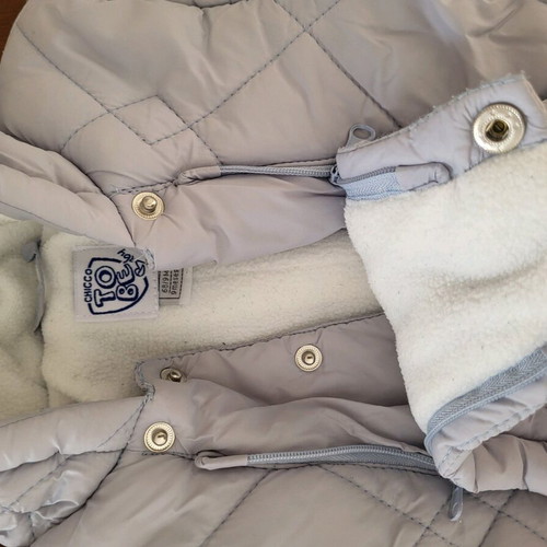 Chicco baby jumpsuit like new, 9 months, 68 cm, baby blue