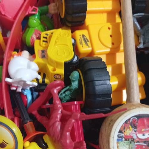 Mega lot of used toys and figures for collectors and kids
