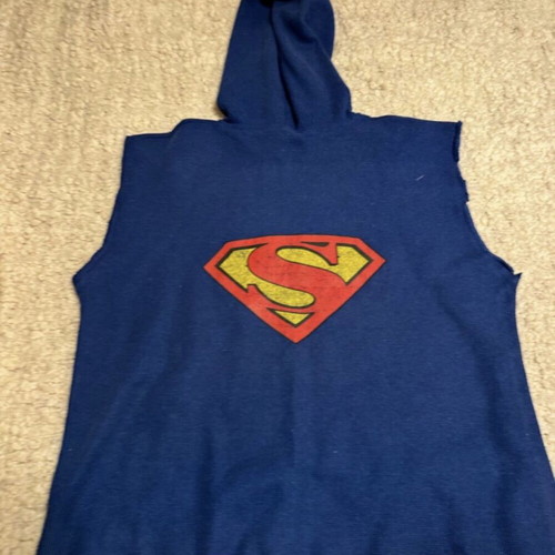 Superman sweatshirt used, blue, size M