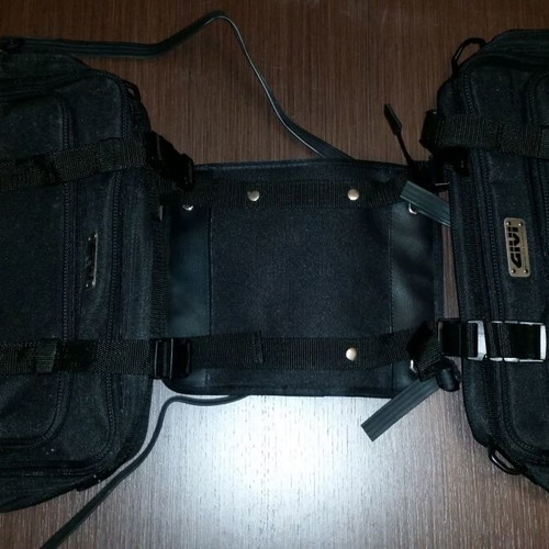 GIVI T405 Motorcycle Saddle Bags new with variable capacity