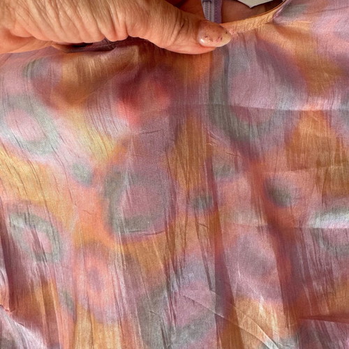 & Other Stories Voluminous Puff Sleeve Midi Dress Size S like new, colorful