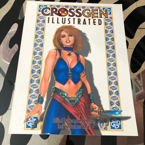 Crossgen Illustrated Oversized SC 1st printing comic book art fantasy like new 2001