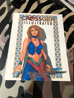 Crossgen Illustrated Oversized SC 1st printing comic book art fantasy like new 2001