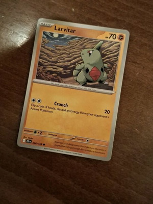 Pokemon Card Larvitar new