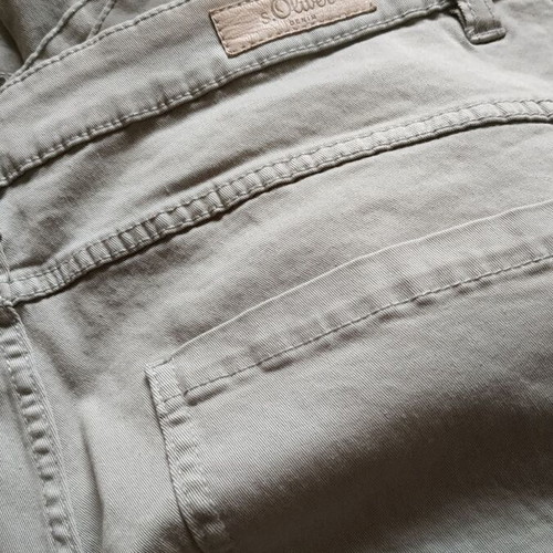 S.Oliver fishing pants like new, teal color