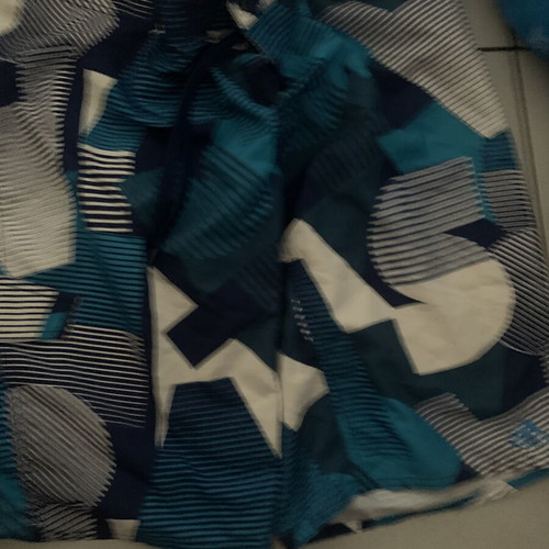 Adidas swimwear XL like new, blue, with drawstrings and scratch closure