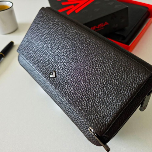 Men's Wallet Genuine Leather Large Capacity Organizer