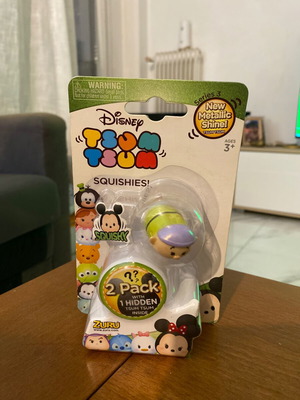 AS Toys Miniatures Tsum Tsum Squishies 2Pack for 3+ Years New