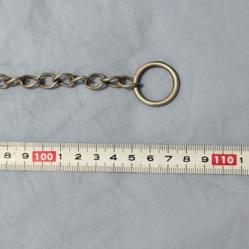 Metal belt used, size 105