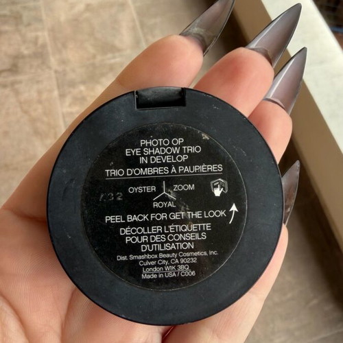 Smashbox eyeshadows like new, set of 3 pieces