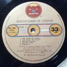 Utopia Adventures In Utopia rock record used
