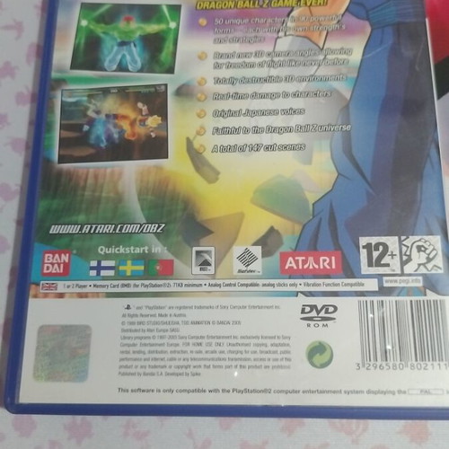 Dragonball Budokai Tenkaichi PlayStation 2 like new, English PAL