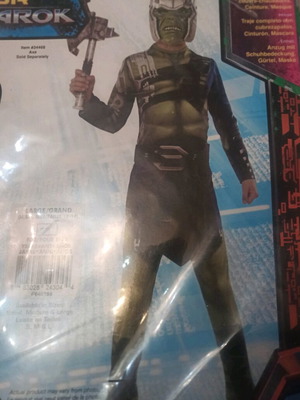 Αποκριάτικη στολή Hulk παιδική Marvel αυθεντική 8-10 χρόνων σαν καινούργιο