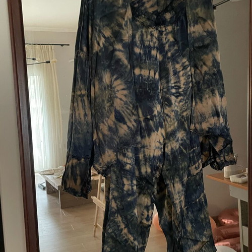 Charlie Joe chemise - pantalon set like new, 100% viscose