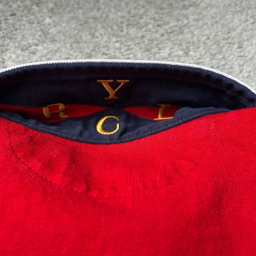 Polo Ralph Lauren rugby white and red, like new, size L