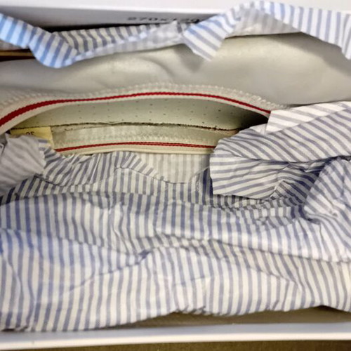 Tommy Hilfiger leather flats silver women's shoes 36/37
