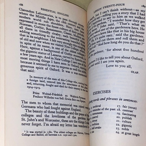 Essential English for foreign Students Book 3 σαν καινούργιο βιβλίο εκμάθησης Αγγλικών 1965