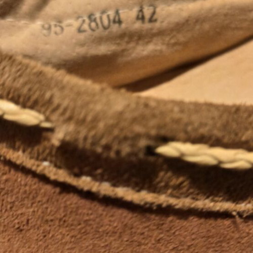 Ego Shoes leather men's moccasins size 42 used, beige