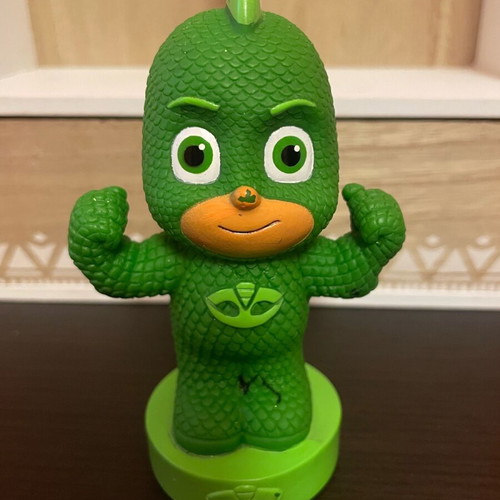 PJ Masks hero set Owlette and Catboy with gift Bubble Face used