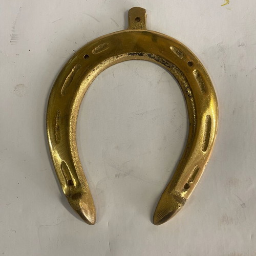 Bronze horseshoe new decorative 11x9