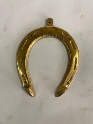 Bronze horseshoe new decorative 11x9
