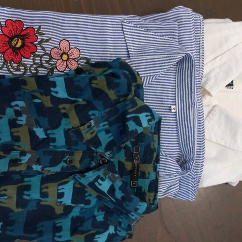 Women's shirts used, pack of 4, size M
