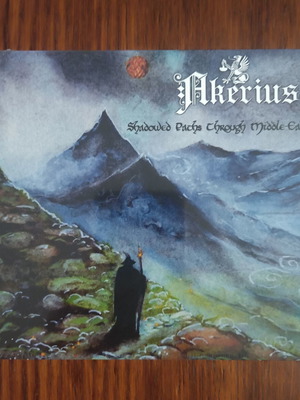Akerius Shadowed Paths Through Middle Earth CD, digipack limited edition