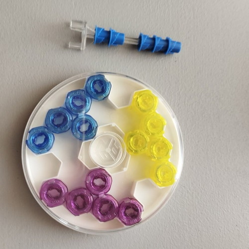 GAN Rubik's Pyramid with magnets and adjustment tools