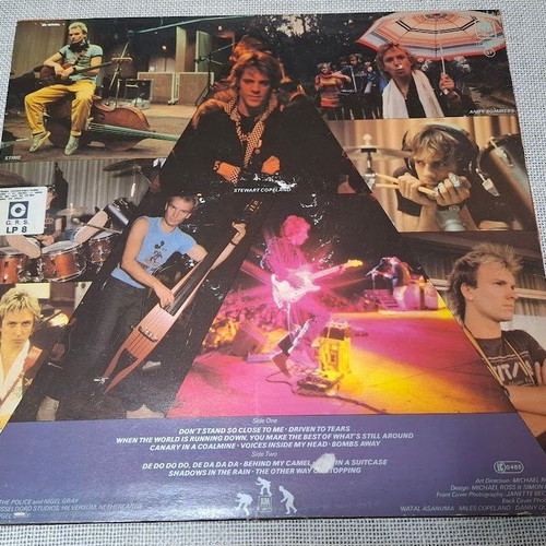 The Police Zenyatta Mondatta LP used, rock