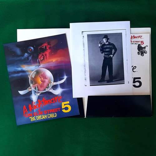 A Nightmare On Elm Street 5 The Dream Child 1989 press kit like new