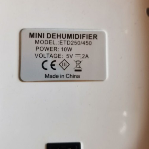 Mini dehumidifier used with minor defect model SD12-01-20