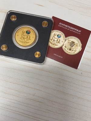 Commemorative gold coin 2021 Tschad like new