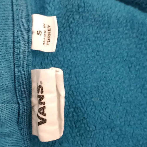 Vans sweatshirt like new, blue and pink, size S