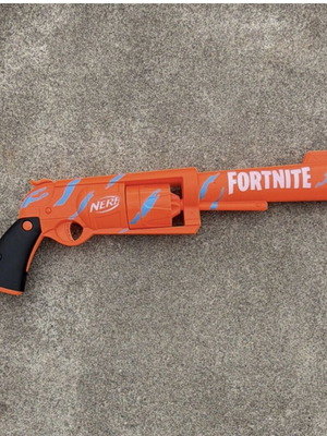 Nerf Fortnite 6-SH Blaster used (F2678)