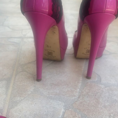 Tsakiris Mallas women's pink high heels, size 36