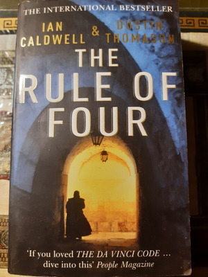 The Rule of Four βιβλίο σαν καινούργιο, αγγλικά