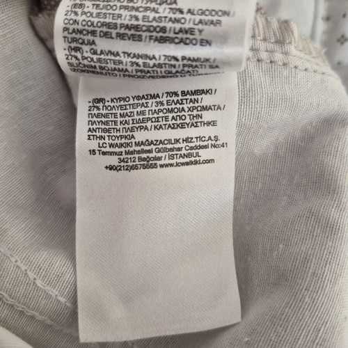 Chino pants LC Waikiki Vision used, size 34/31, beige
