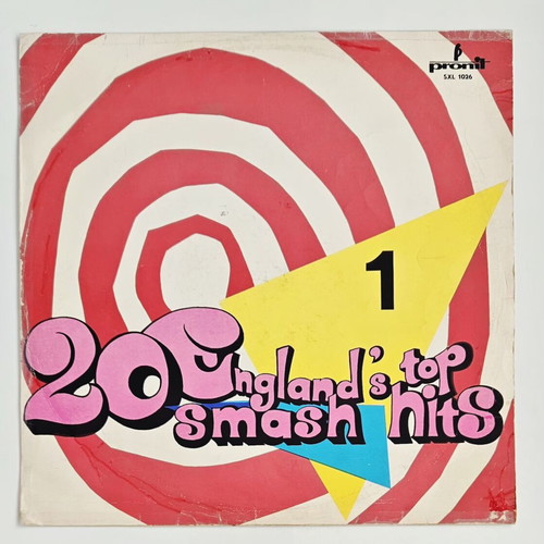 Alan Caddy England's Top 20 Smash Hits vinyl LP used, 1974 Polish edition