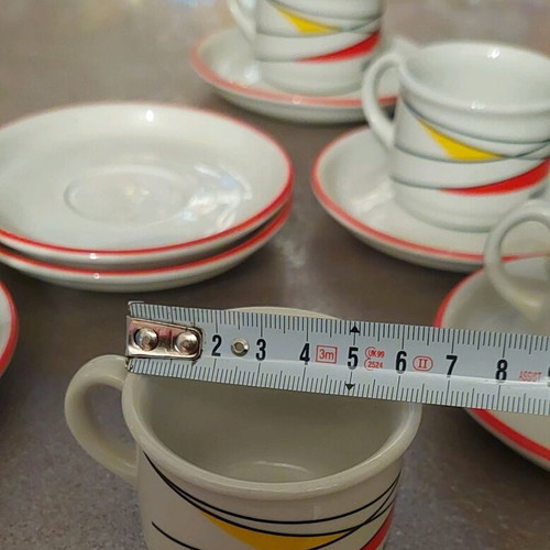 Coffee cups like new, German porcelain NIDA