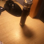 Battery flashlight from 1950s like new