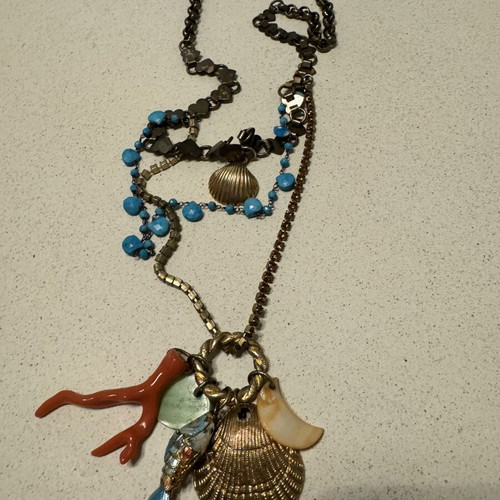 Katerina Psoma necklace like new, multicolor