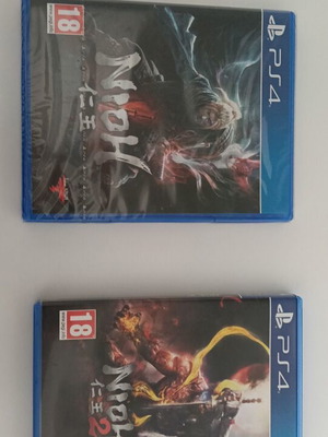 Nioh και Nioh 2 παιχνίδια PS4, το ένα σφραγισμένο
