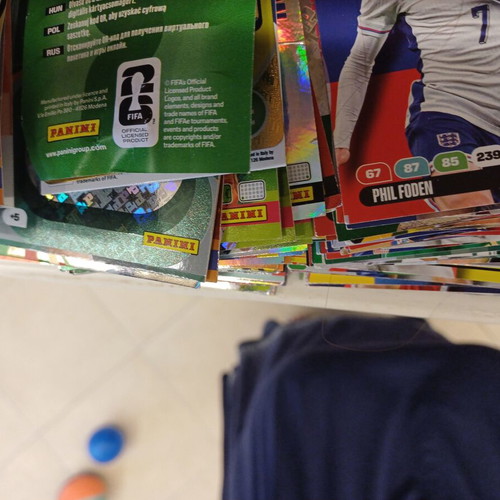 Κάρτες Panini καινούργιες