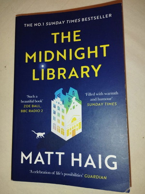 The Midnight Library by Matt Haig like new, English edition