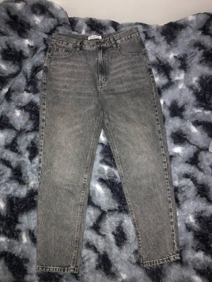 Τζιν Pull & Bear μαύρο-γκρι καινούργιο, μέγεθος L/40/12