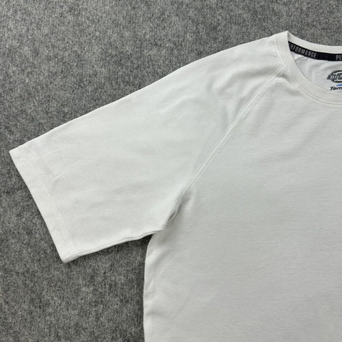Dickies men's T-shirt XXL white with chest pocket and Temp-IQ cooling