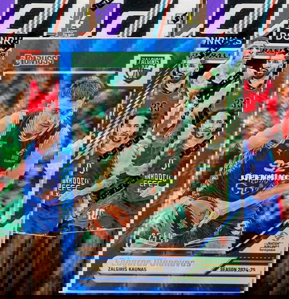 ULANOVAS - BLUE LASER /49 - ZALGIRIS KAUNAS - DONRUSS EUROLEAGUE 2024-25