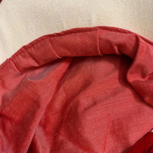 Olympiakos vintage 80s cap used, velvet material