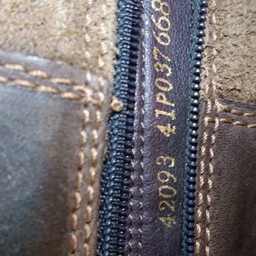 Ecco brown boots like new, size 41