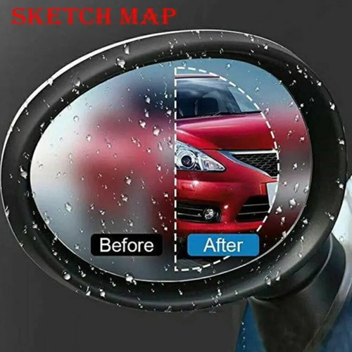 Mirror stickers new for car against moisture
